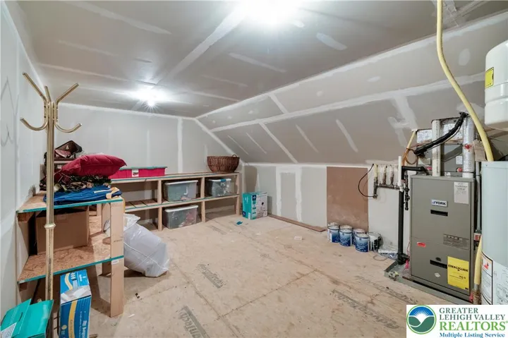 Storage/Utility Room above the Garage