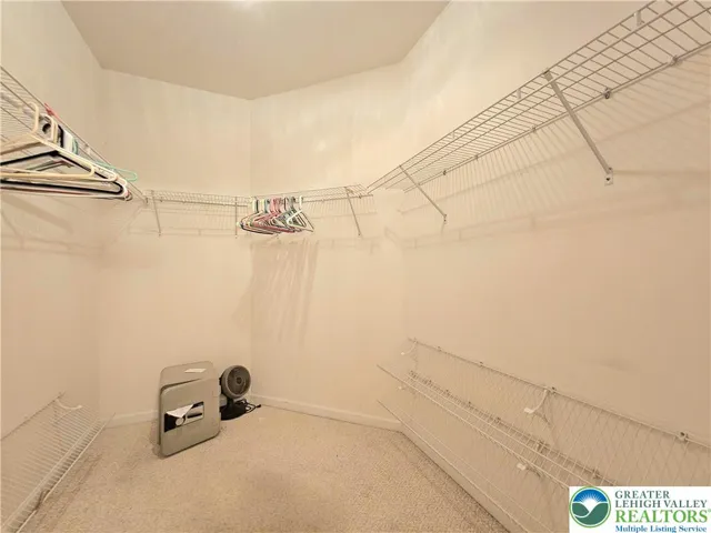 Primary walk-in closet