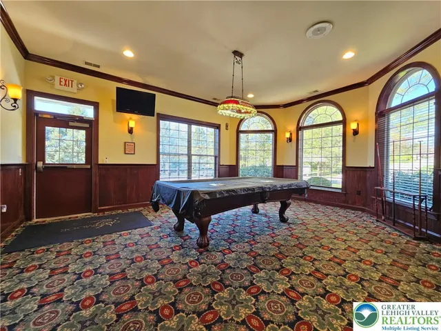 Clubhouse - billiard room