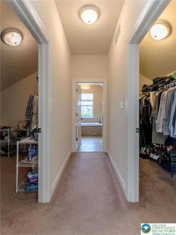 Two walk-in closets