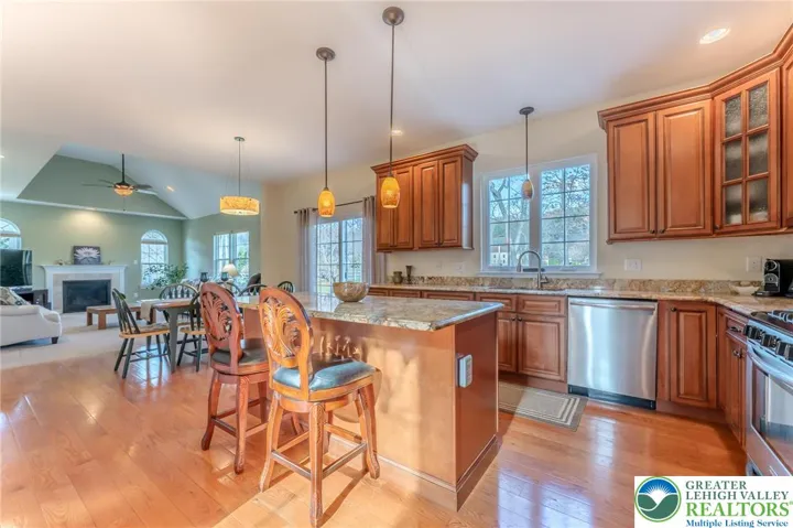 72" granite center island