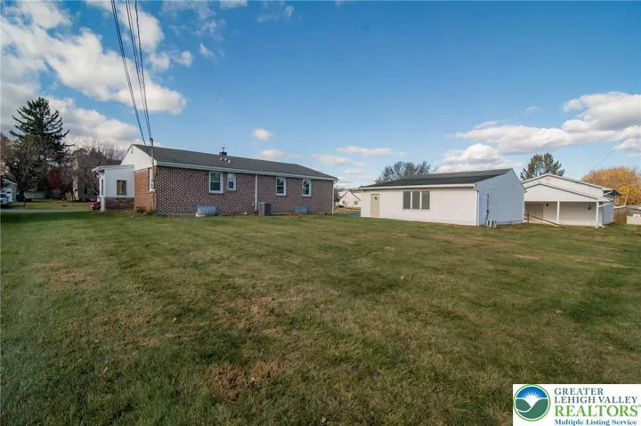 Large yard