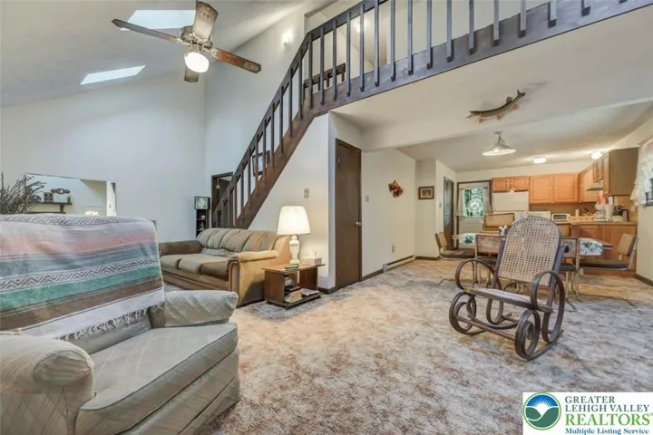 Open Living & Dining Areas