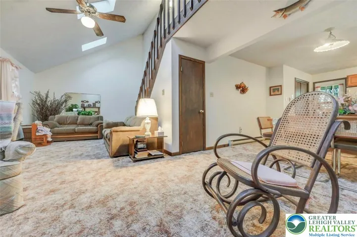 Living Area w/ Storage Closet