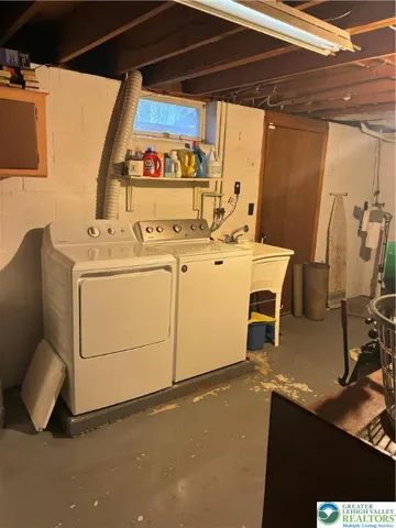 Laundry/Utility Room in Basement