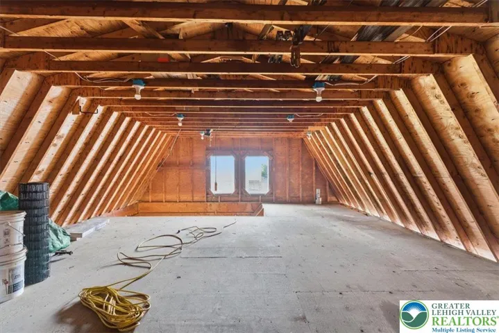 Loft Area Above Garage