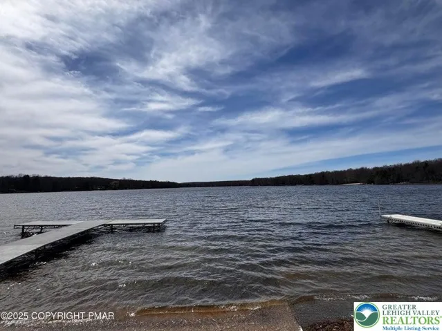 Lake from boat docks