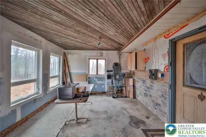 Enclosed porch
