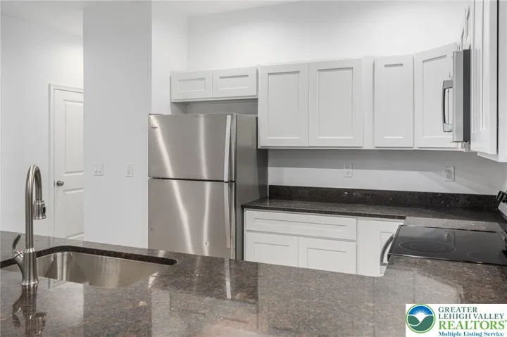 Model photos of townhomes.