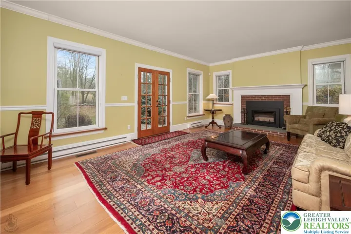 Living Room with Hardwood Floors