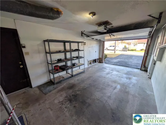 View in garage looking out