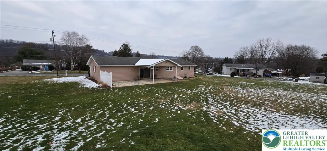 Back of home