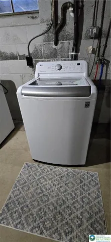 Washer hook up