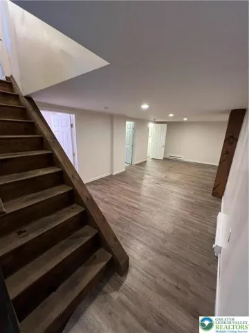 Lower level rec room