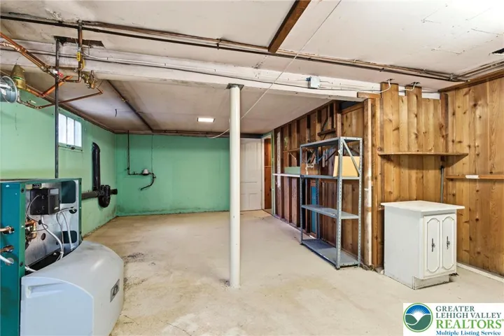 BASEMENT-  WORK ROOM/LAUNDRY AREA