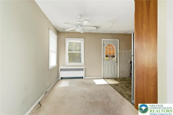HALL TO KITCHEN FROM LR