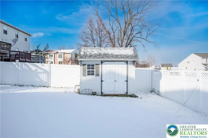 Back yard shed