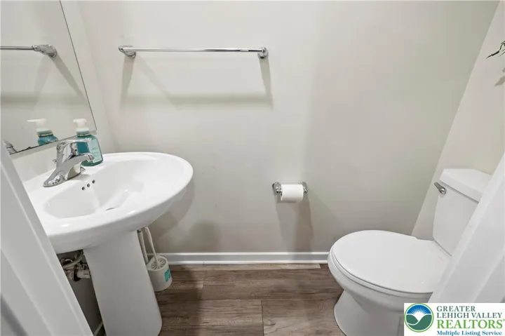 Lower Level Half bathroom