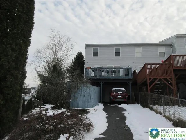 Rear entrance garage