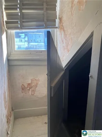 attic storage/ closet