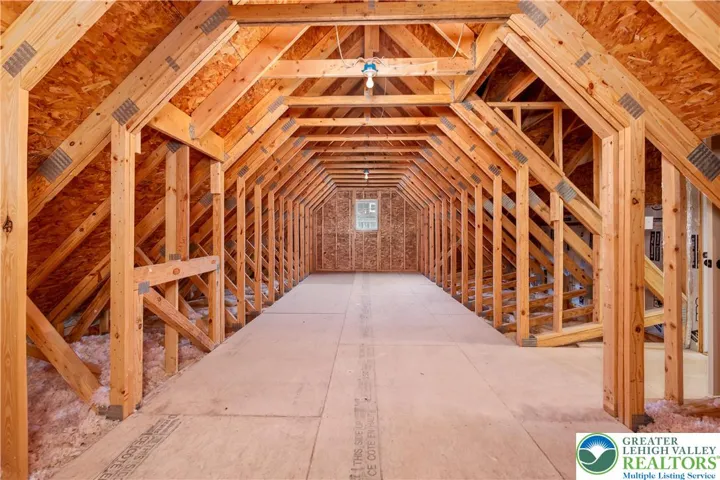Unfinished Space Above Garage
