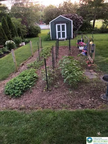 Shed for gardening and lawn equiptment