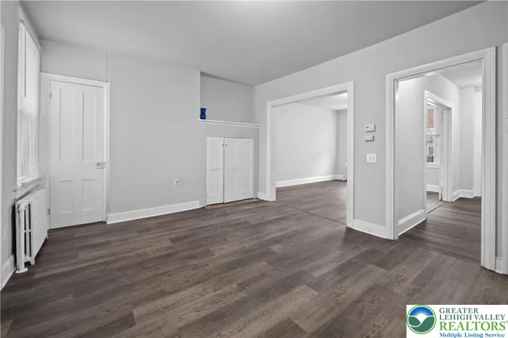 Dining Room with fireplace.