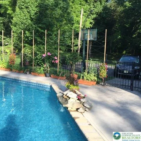 Pool in summer