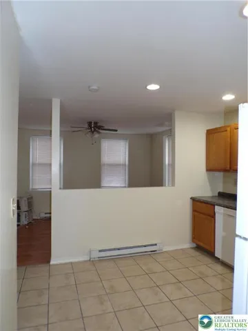 View of kitchen wall cut out