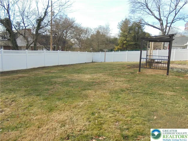 Enclosed Backyard