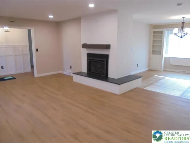Living Room Flows Into Dining Room