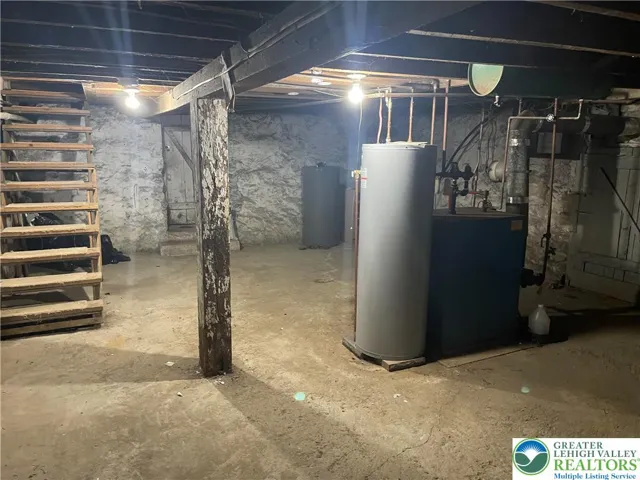 Basement for storage