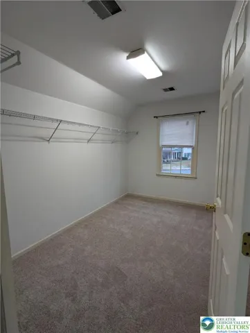 Primary closet