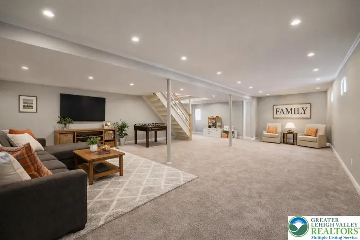 **virtually staged basement**