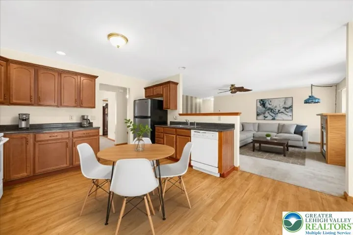 **virtually staged kitchen**