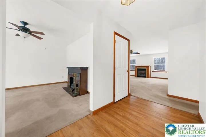 Foyer and Living Room