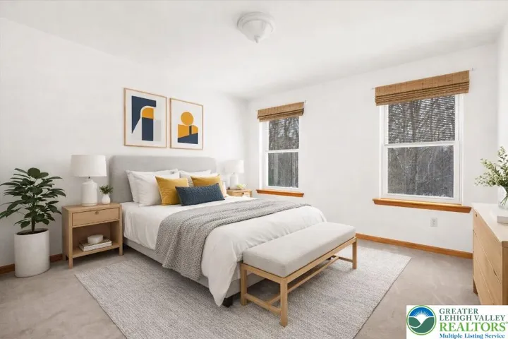 **virtually staged bedroom 3**