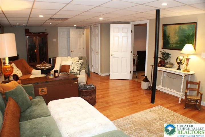 The 4th bedroom/bonus room is down here too