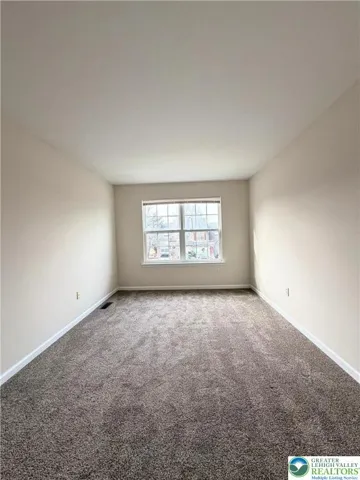 Well-sized secondary bedroom with ample closet space