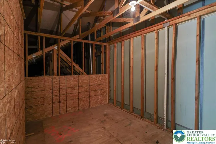 Second floor storage room