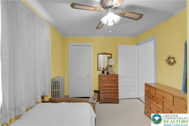 Bedroom with the shower