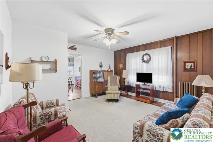 Dinning room being used as a family room