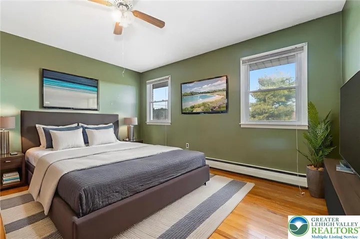 Virtually Staged Primary Bedroom