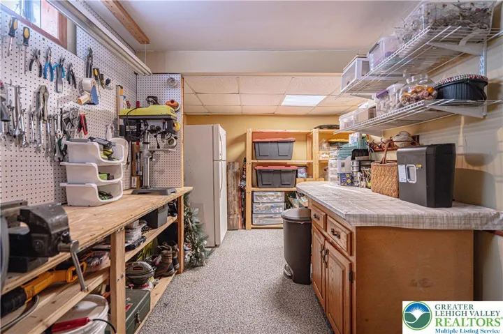 BASEMENT WORKROOM