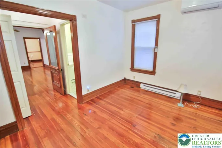 View from 1st fl bedroom to the main living space