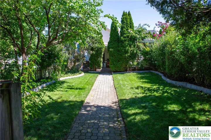 So much mature landscaping, you forget you're in town.