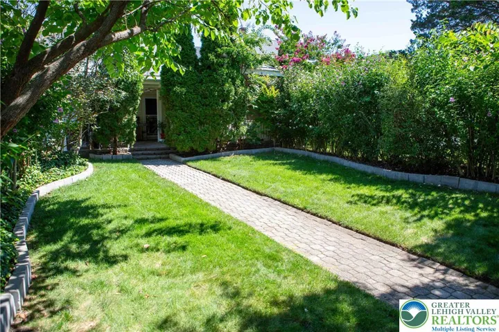Lush space, with not a lot to mow