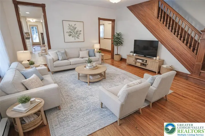 VIRTUALLY STAGED - Living room