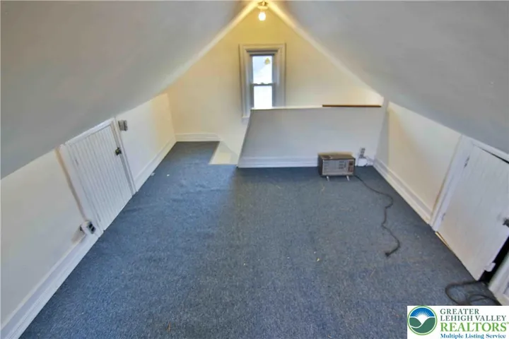 Attic view to stairs