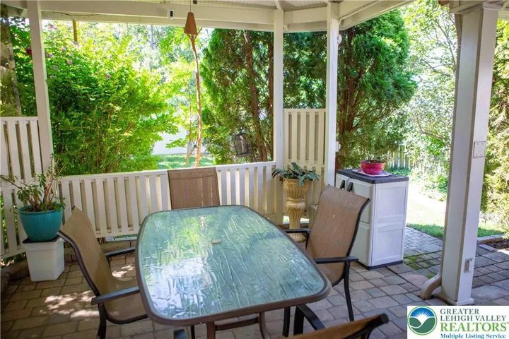 Space for dining...
